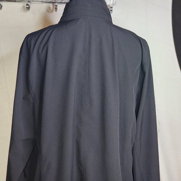 Zenergy Chicos Black Poly Span Elastic Cuff Hidden Hood Jacket Chico Sz 3 US XL - Picture 13 of 16